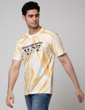 Disney Mickey Tie Dye Kaos Kasual Pria