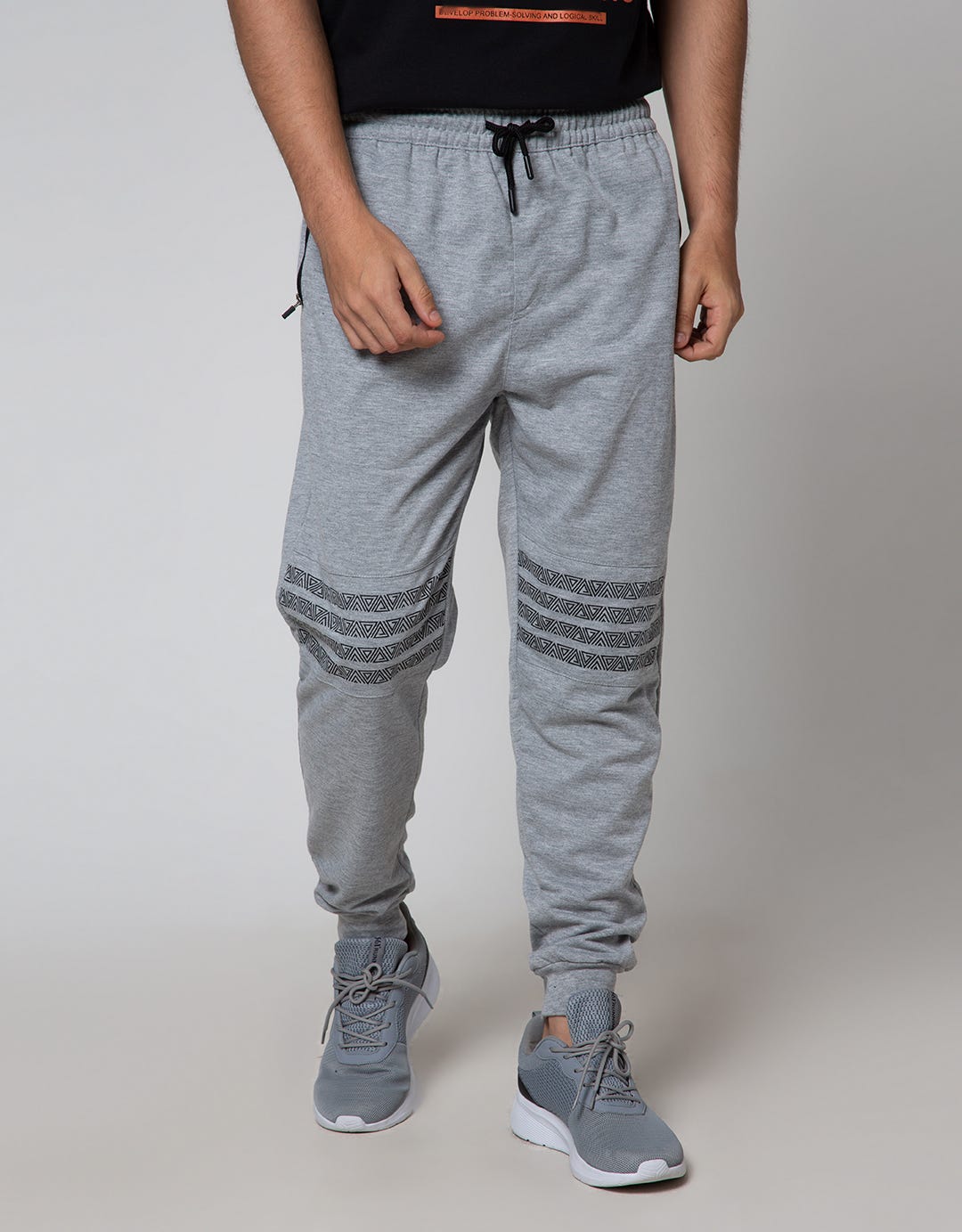 Marvel Black Panther Print On Knee Logo Long Pants – Matahari.com