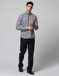 Stanley Adams Long Sleeve Shirt Print Slim