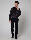 Stanley Adams Long Sleeve Shirt Print Regular