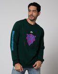 Marvel Sweatshirt Black Panther Print Movie Hangta