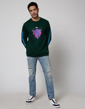 Marvel Sweatshirt Black Panther Print Movie Hangta