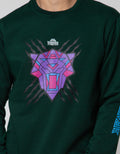 Marvel Sweatshirt Black Panther Print Movie Hangta