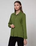 Connexion Long Sleeve Shirt Rayon Twill Shirt