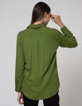 Connexion Long Sleeve Shirt Rayon Twill Shirt