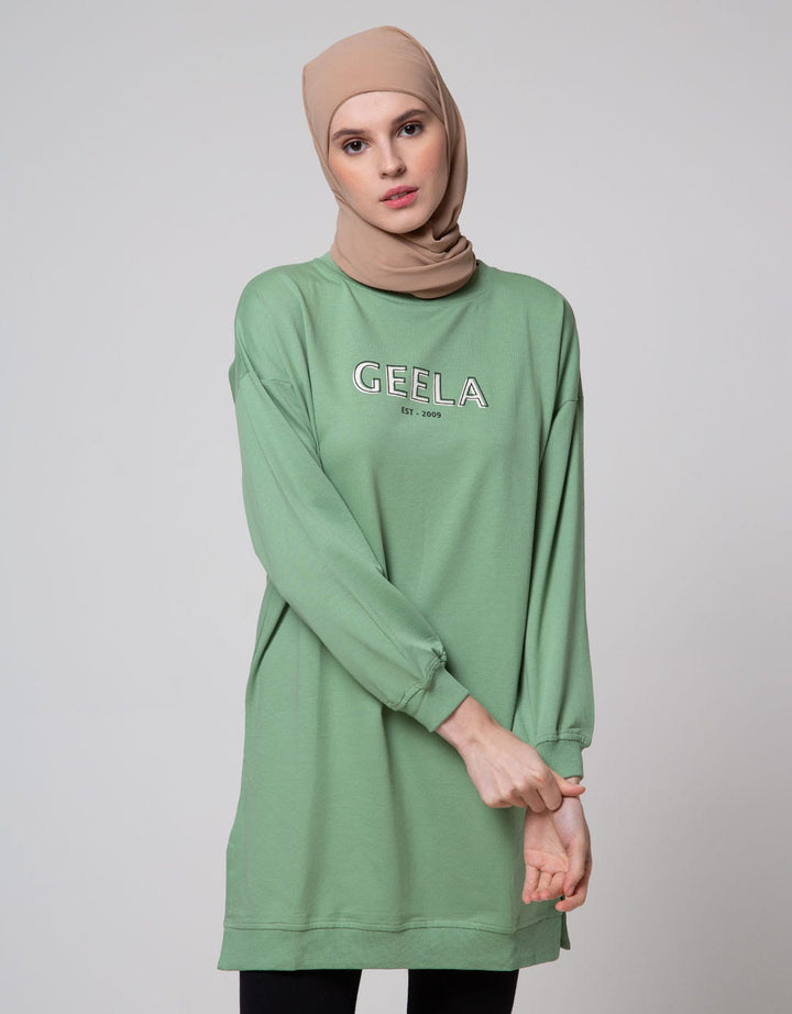 Geela Fayra Long Printed Women's T-Shirt