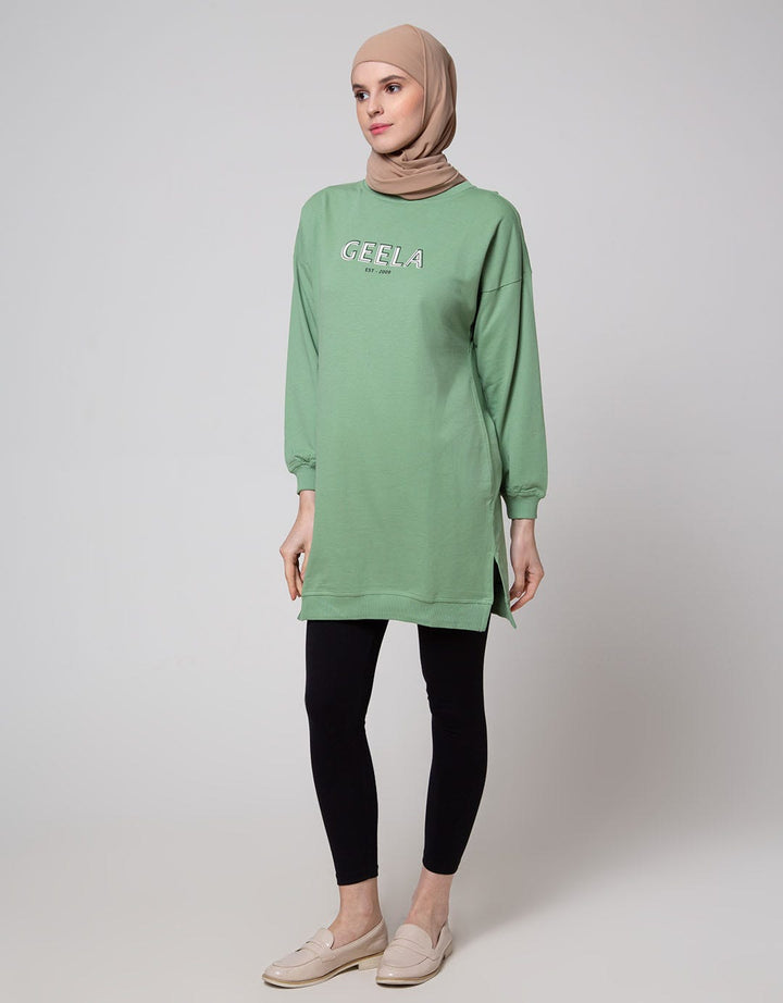 Geela Fayra Long Printed Women's T-Shirt