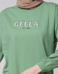 Geela Fayra Long Printed Kaos Wanita