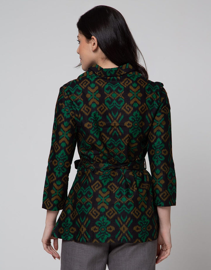 Adikusuma Blouse Batik with Jepara Woven Motif