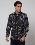 Adikusuma Men's Long Sleeve Batik Shirt