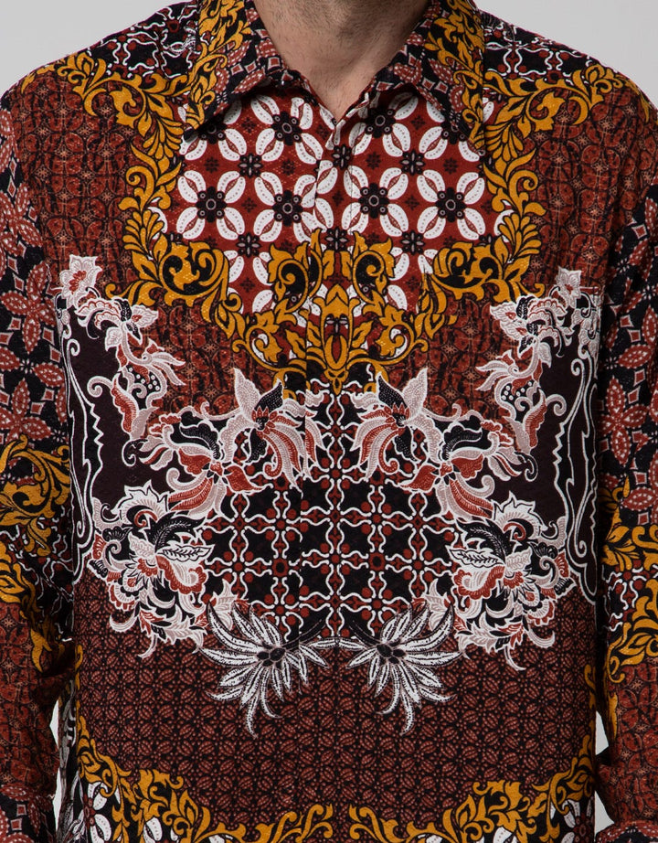 Arjunaweda Kemeja Kawung Modern