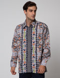 Arjuna Weda Long Sleeve Batik Shirt