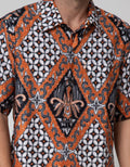 Arjuna Weda Hem Batik Lengan Pendek