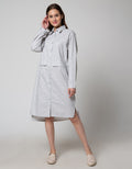 DRESS OXFORD MOTIF A