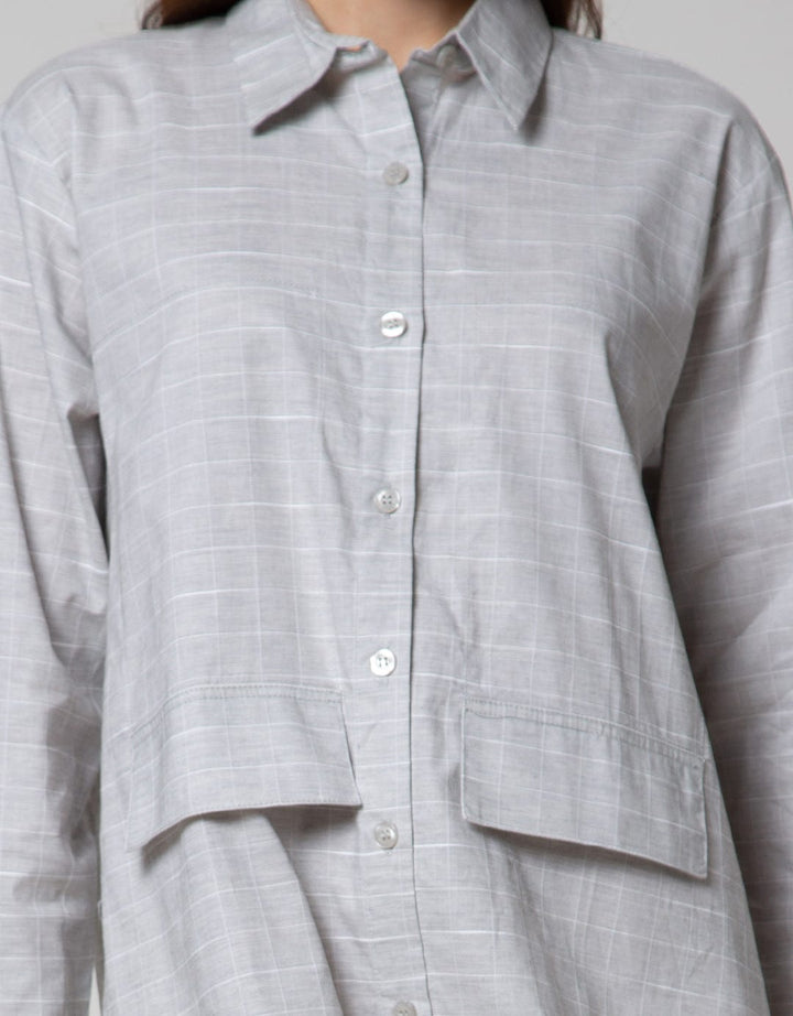 DRESS OXFORD MOTIF A