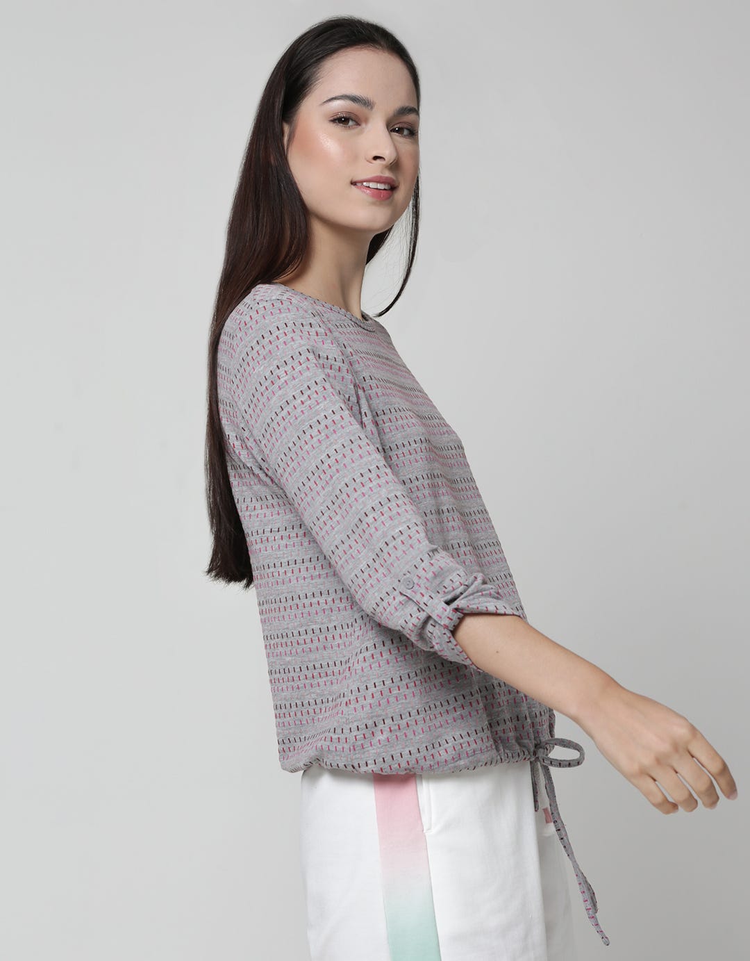 Connexion Long Sleeve T-Shirt Sabrina
