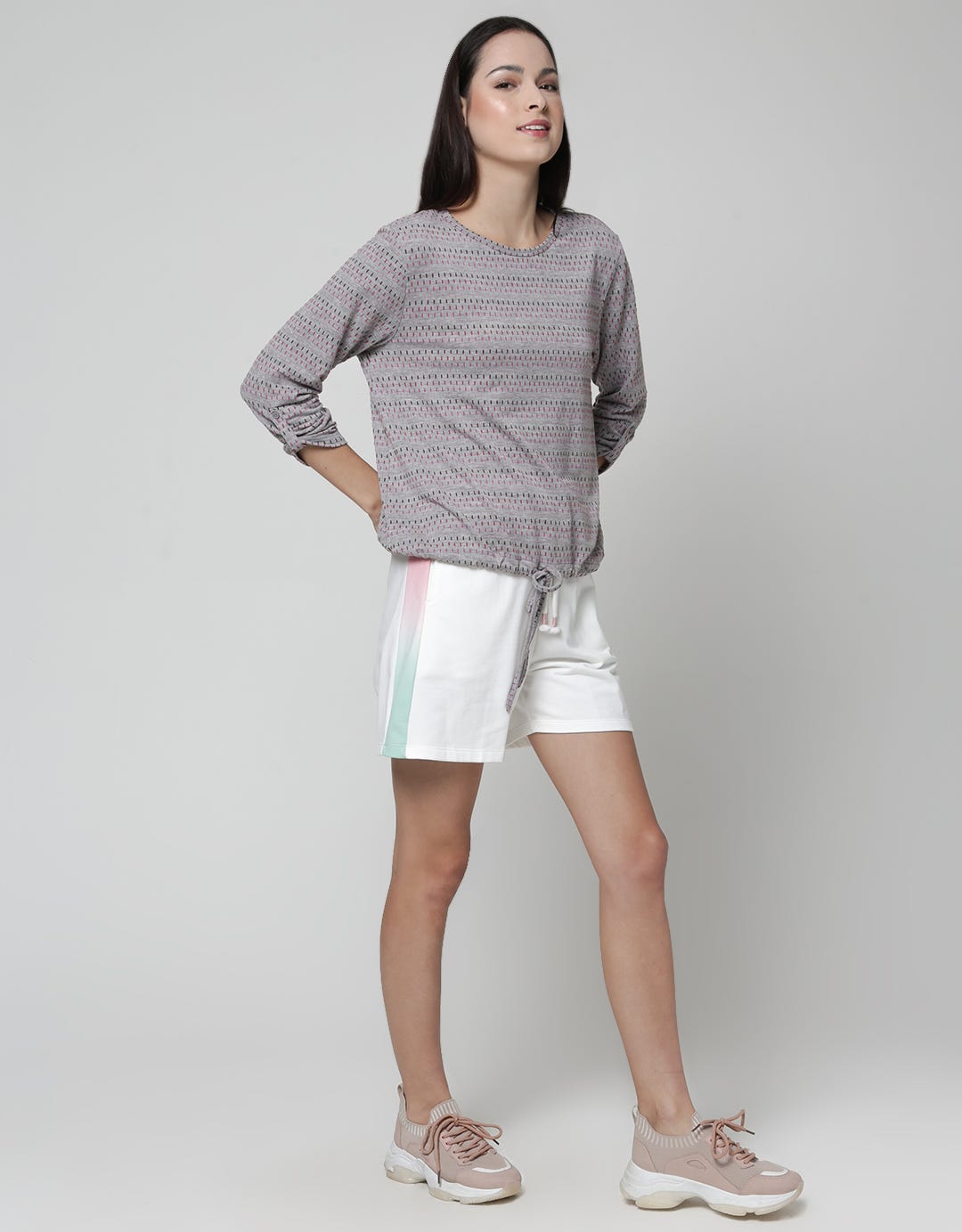 Connexion Long Sleeve T-Shirt Sabrina
