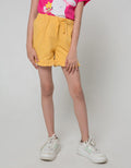 Little M Short Pants Knit Ruffle Bottom