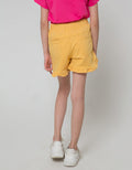 Little M Short Pants Knit Ruffle Bottom