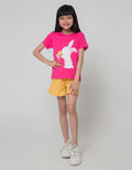 Little M Short Pants Knit Ruffle Bottom