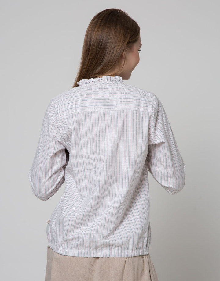Triset Ladies Blouses Small Stripe
