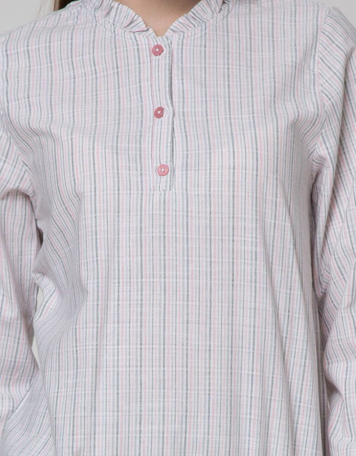 Triset Ladies Blouses Small Stripe