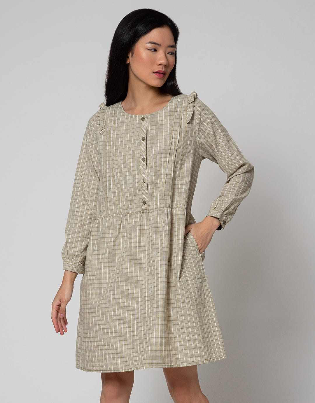 Triset Casual Ruffle Dress