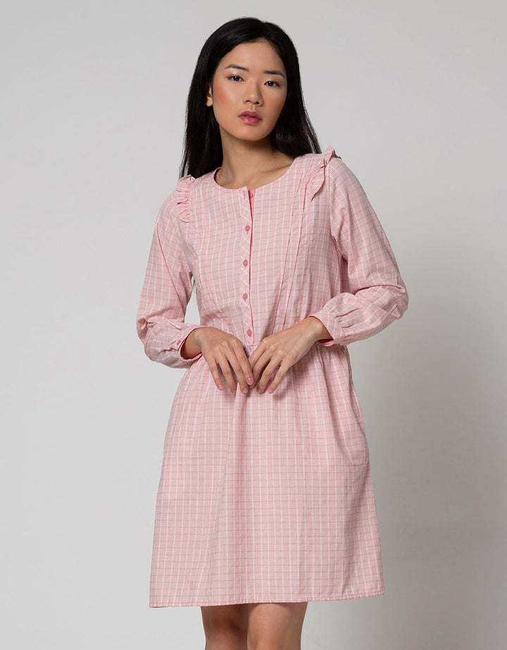 Triset Casual Checked Dresses