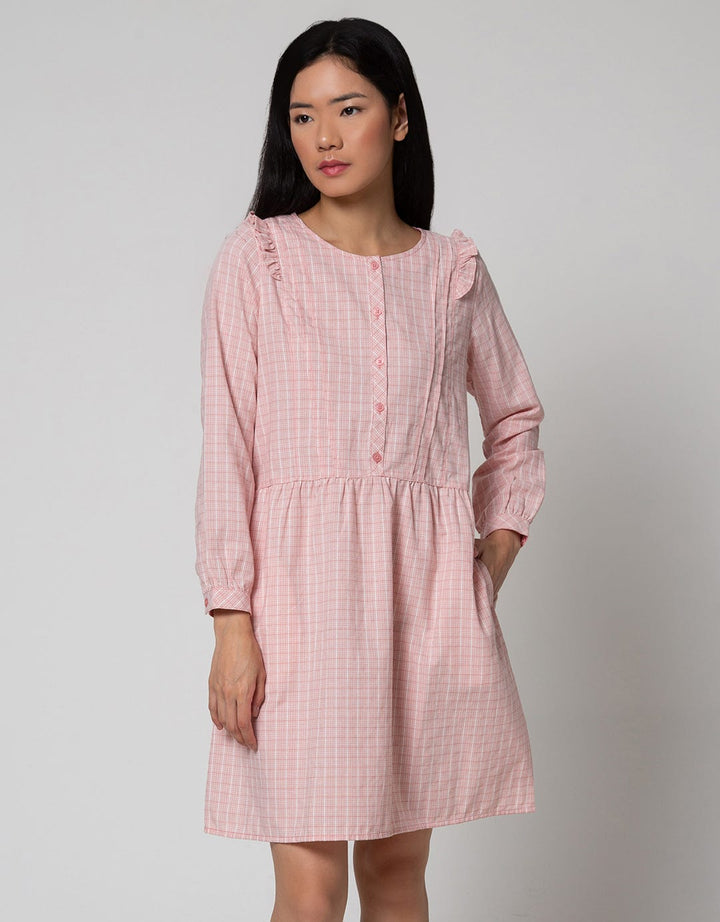 Triset Casual Checked Dresses
