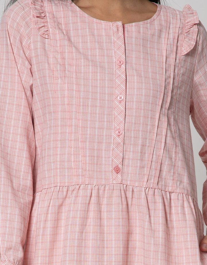 Triset Casual Checked Dresses
