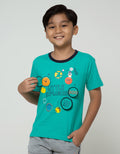 Little M Short Sleeve T-Shirt Aplikasi Little Explorer