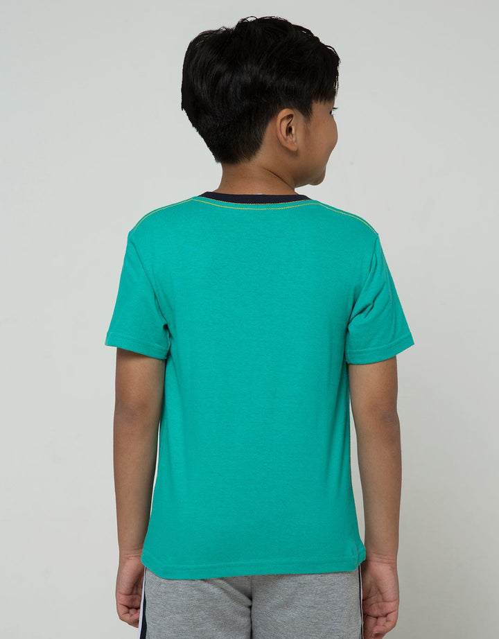 Little M Short Sleeve T-Shirt Aplikasi Little Explorer