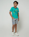 Little M Short Sleeve T-Shirt Aplikasi Little Explorer