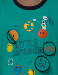 Little M Short Sleeve T-Shirt Aplikasi Little Explorer