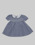 Pipiniko Short Sleeve Midi Dress Smock