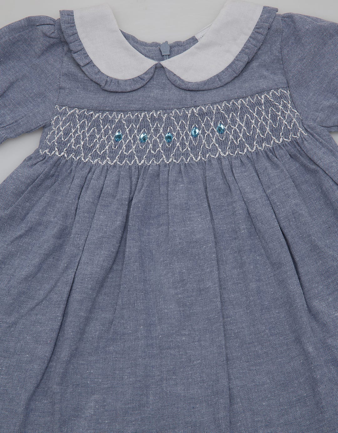 Pipiniko Short Sleeve Midi Dress Smock