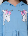 Aero Dress Unicorn Hoodie for Girls