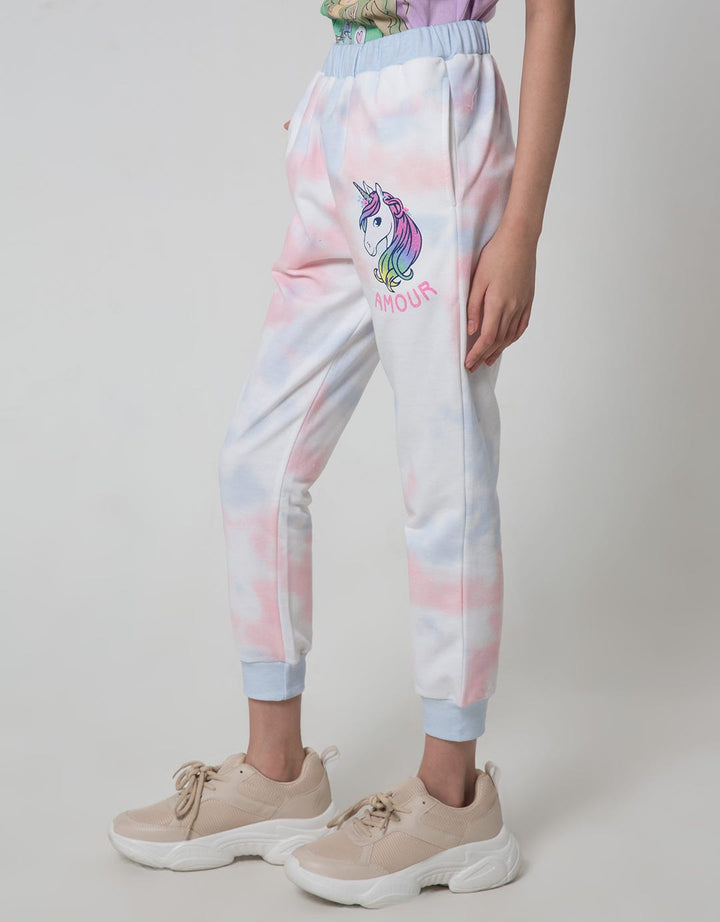 Aero Jogger Tie Dye Unicorn