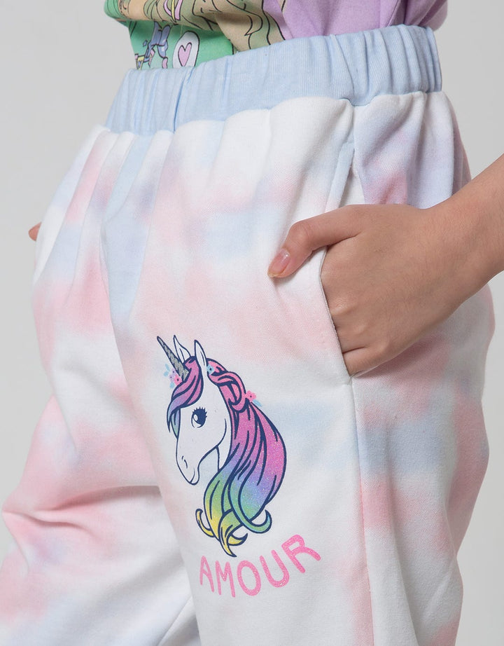 Aero Jogger Tie Dye Unicorn
