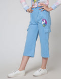 Aero Capri Unicorn Girls Culottes Pants