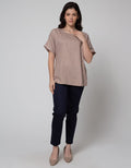St. Yves Blouse Lengan Pendek Madinah Roll Up