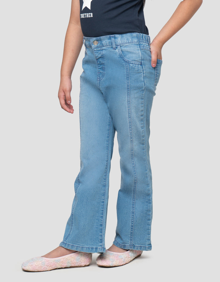 LITTLE M JEGGING FLARE CELANA JEANS ANAK PEREMPUAN