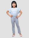 LITTLE M RIB FLARE CELANA PANJANG ANAK PEREMPUAN