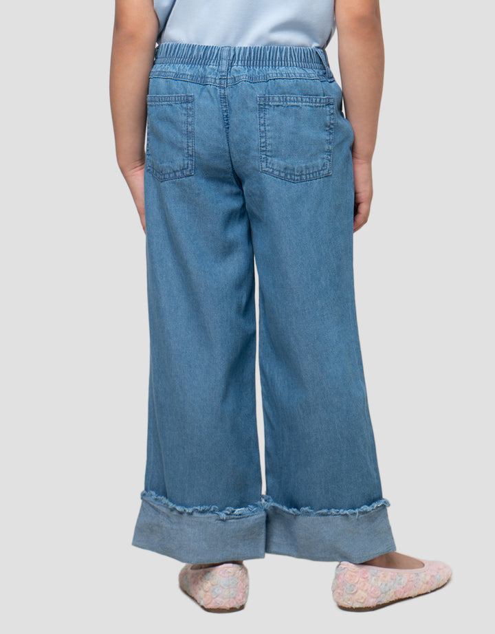 LITTLE M HEART CELANA JEANS ANAK PEREMPUAN