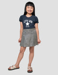 LITTLE M KOTAK SKORT ANAK PEREMPUAN