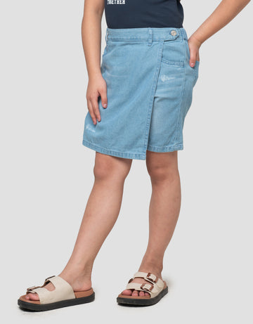 LITTLE M DESTROY SKORT JEANS ANAK PEREMPUAN