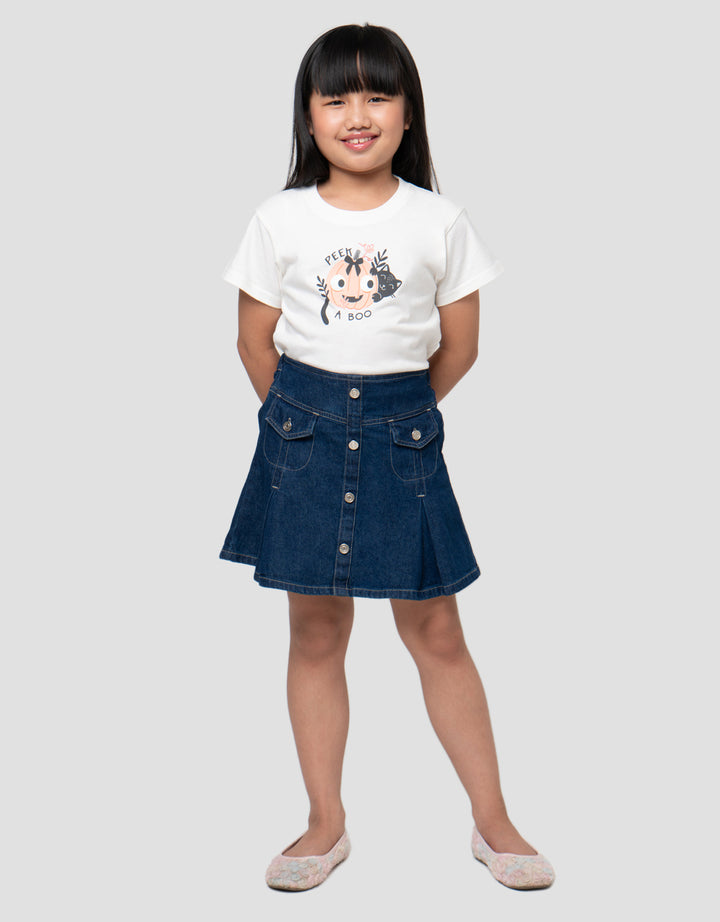 LITTLE M SKORT JEANS ANAK PEREMPUAN