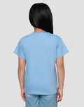 LITTLE M TREAT PEOPLE PRINT KAOS ANAK PEREMPUAN