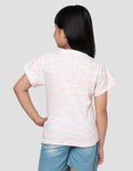 LITTLE M AOP LOVE PRINT KAOS ANAK PEREMPUAN