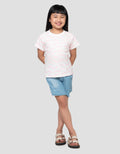 LITTLE M AOP LOVE PRINT KAOS ANAK PEREMPUAN